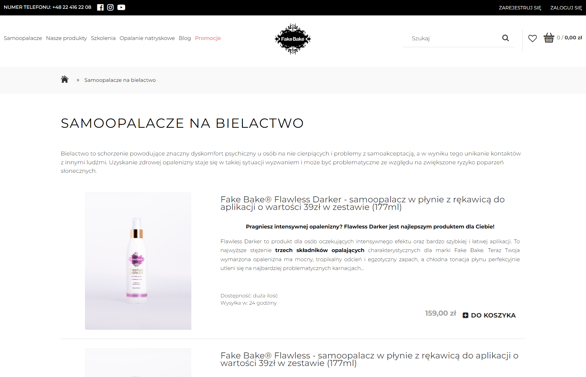 Czy samoopalacze maskują bielactwo?