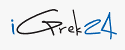 Logo Delikatesy, przysmaki greckie | Internetowy sklep grecki iGrek24